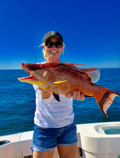 Hogfish caught in Tampa Bay