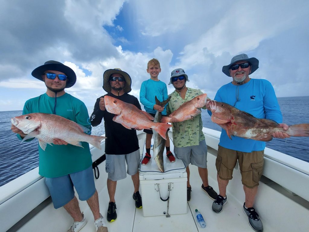 We're Filling Coolers with Grouper & Snapper on Our Deep Sea Charters